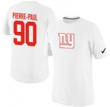 Nike New York Giants Jason Pierre-Paul Name & Number T-Shirt White