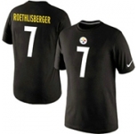 Nike Pittsburgh Steelers Ben Roethlisberger Pride Name & Number T-Shirt Black