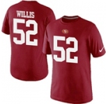 Nike San Francisco 49ers Patrick Willis Pride Name & Number T-Shirt Red