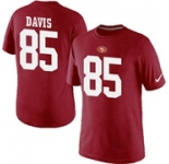 Nike San Francisco 49ers Vernon Davis Pride Name & Number T-Shirt Red