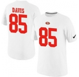 Nike San Francisco 49ers Vernon Davis Pride Name & Number T-Shirt White