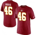 Nike Washington Redskins 46 Alfred Morris Pride Name & Number T-Shirt Red