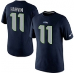 Percy Harvin Seattle Seahawks Nike Player Pride Name & Number T-Shirt Blue