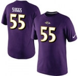 Terrell Suggs Baltimore Ravens Nike Player Pride Name & Number T-Shirt Purple