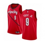Women's Nike Portland Trail Blazers #9 Gary Trent Jr. Red Swingman Jersey - Earned Edition