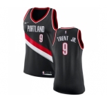 Women's Nike Portland Trail Blazers #9 Gary Trent Jr. Swingman Black NBA Jersey - Icon Edition