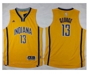 Youth Indiana Pacers #13 Paul George Yellow Stitched NBA Jersey