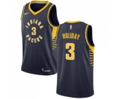 Youth Nike Indiana Pacers #3 Aaron Holiday Swingman Navy Blue NBA Jersey - Icon Edition