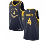 Youth Nike Indiana Pacers #4 Victor Oladipo Authentic Navy Blue Road NBA Jersey - Icon Edition