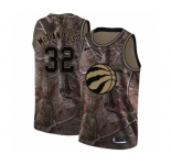 Youth Nike Toronto Raptors #32 KJ McDaniels Swingman Camo Realtree Collection NBA Jersey