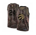Youth Toronto Raptors #24 Norman Powell Swingman Camo Realtree Collection 2019 Basketball Finals Bound Jersey