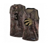Youth Toronto Raptors #3 OG Anunoby Swingman Camo Realtree Collection 2019 Basketball Finals Bound Jersey