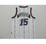 youth nba jersey toronto raptors #15 carter white