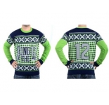 Nike Seattle Seahawks #12 Fan Men's Ugly Sweater