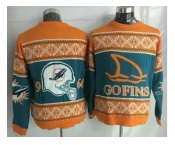 Nike Miami Dolphins Men's Ugly Sweater