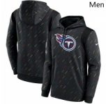 Men's Tennessee Titans Nike Charcoal 2021 NFL Crucial Catch Therma Pullover Hoodie