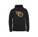 Men's Tennessee Titans Pro Line Black Gold Collection Pullover Hoodie