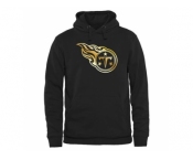 Men's Tennessee Titans Pro Line Black Gold Collection Pullover Hoodie