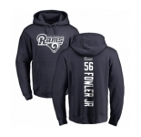 NFL Nike Los Angeles Rams #56 Dante Fowler Jr Navy Blue Backer Pullover Hoodie