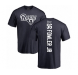 NFL Nike Los Angeles Rams #56 Dante Fowler Jr Navy Blue Backer T-Shirt