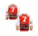 Nike San Francisco 49ers #7 Colin Kaepernick Red White Men's Ugly Sweater
