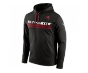 Men's Tampa Bay Buccaneers Nike Pewter Sideline Circuit Pullover Performance Hoodie