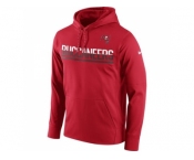 Men's Tampa Bay Buccaneers Nike Sideline Circuit Red Pullover Hoodie