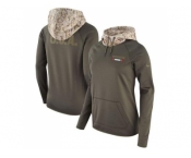 Women Tampa Bay Buccaneers Nike Olive Salute to Service Performance Pullover Hoodie