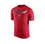 Men's Tampa Bay Buccaneers Nike Red Legend Staff Practice Performance T-Shirt