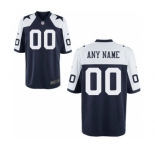 Youth Nike Nfl Jerseys Dallas Cowboys Customized Thankgivings Blue Jersey
