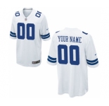 Youth Nike Nfl Jerseys Dallas Cowboys Customized White Jersey
