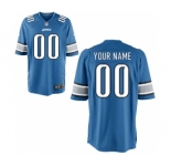 Youth Nike Nfl Jerseys Detroit Lions Customized Blue Jersey