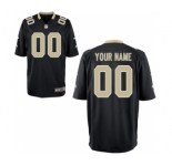Youth Nike Nfl Jerseys New Orleans Saints Customized Black Jersey
