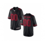 Youth Nike Nfl Jerseys San Francisco 49ers Customized Black Jersey
