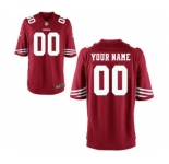Youth Nike Nfl Jerseys San Francisco 49ers Customized Red Jersey