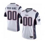 Youth Nike nfl jerseys New England Patriots Customized White Jersey