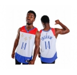 Men's New Orleans Pelicans #14 Brandon Ingram White City Edition New Uniform 2020-21 Stitched Basketball Jersey