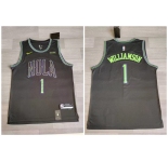 Pelicans #1 Zion Williamson Black Nike 2023-24 City Edition Swingman Jersey