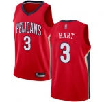 Pelicans #3 Josh Hart Red Basketball Swingman Statement Edition Jersey