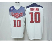 2014 FIBA Basketball World Cup USA jerseys #10 irving white