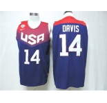 2014 FIBA Basketball World Cup USA jerseys #14 drvis blue