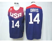 2014 FIBA Basketball World Cup USA jerseys #14 drvis blue