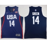 Nike Team USA #14 Draymond Green Navy Blue 2016 Dream Team Stitched NBA Jersey