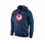 Team USA Nike Olympic Logo KO Pullover Performance Hoodie Navy