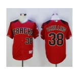 Arizona Diamondbacks #38 Curt Schilling Red Brick New Cool Base Stitched Baseball Jersey