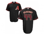 Arizona Diamondbacks #44 Paul Goldschmidt Black Brick New Cool Base Stitched Baseball Jersey