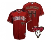 Arizona Diamondbacks #44 Paul Goldschmidt Red Cool Base Alternate Jersey