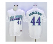 Arizona Diamondbacks #44 Paul Goldschmidt White 1999 Turn Back The Clock Stitched Baseball Jersey