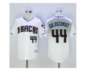 Arizona Diamondbacks #44 Paul Goldschmidt White-Capri New Cool Base Stitched Baseball Jersey
