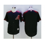 Arizona Diamondbacks Blank Black Brick New Cool Base Stitched Baseball Jersey